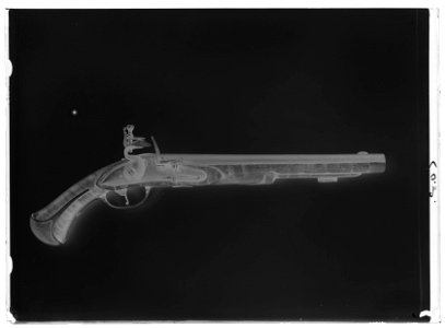 Flintlåspistol - Livrustkammaren - 43781-negative