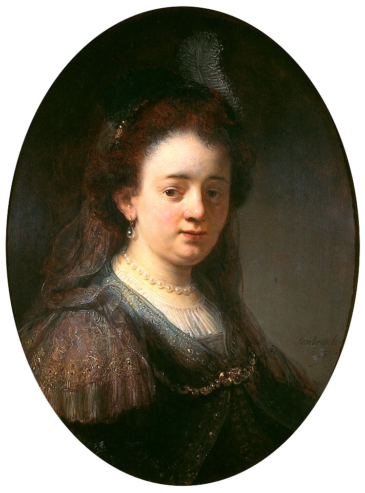 Atelier Rembrandt - Saskia van Uylenburch (1612-1642) - NK2608 - Cultural Heritage Agency of the Netherlands Art Collection