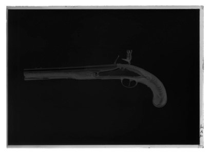 Flintlåspistol - Livrustkammaren - 78304-negative