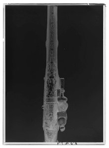 Flintlåspistol - Livrustkammaren - 44179-negative
