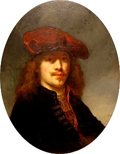 Govaert Flinck Self Portrait. Free illustration for personal and commercial use.