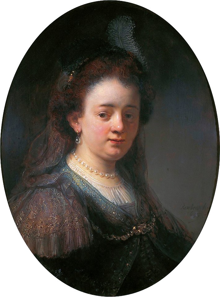 Saskia van Uylenburch (1612-1642), by Govert Flinck