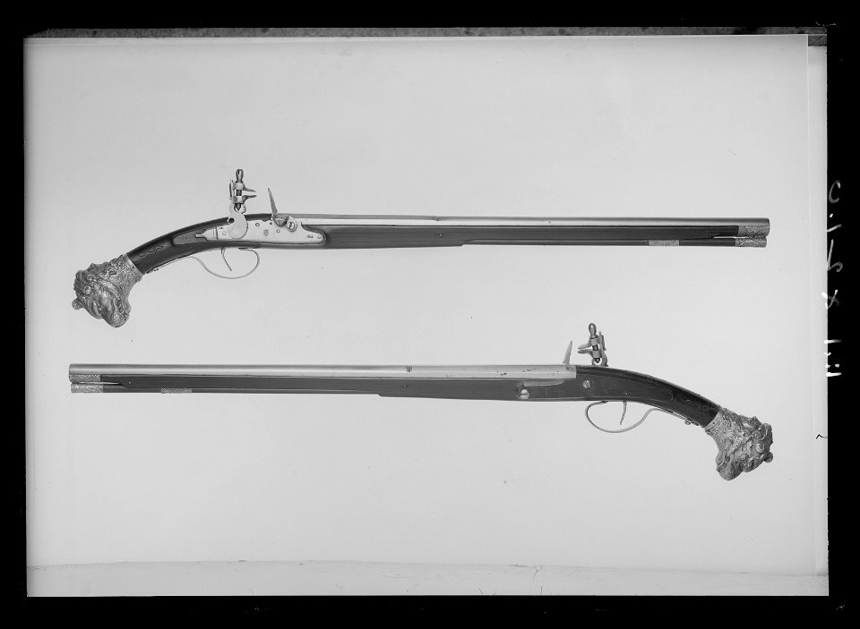 Flintlåspistoler - Livrustkammaren - 1407
