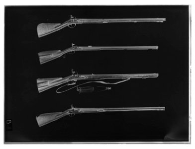 Flintlåsbössa - Livrustkammaren - 17256-negative