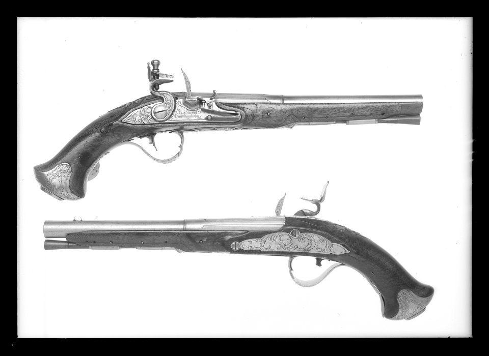 Flintlåspistoler - Livrustkammaren - 78557