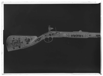 Flintlåsbössa, Teschen ca 1680 - Livrustkammaren - 70454-negative