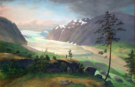 Johannes Flintoe - Nigardsbreen - NG.M.04327 - National Museum of Art, Architecture and Design