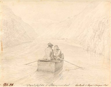 Johannes Flintoe - Vannskyss - NG.K&H.B.06358 - National Museum of Art, Architecture and Design