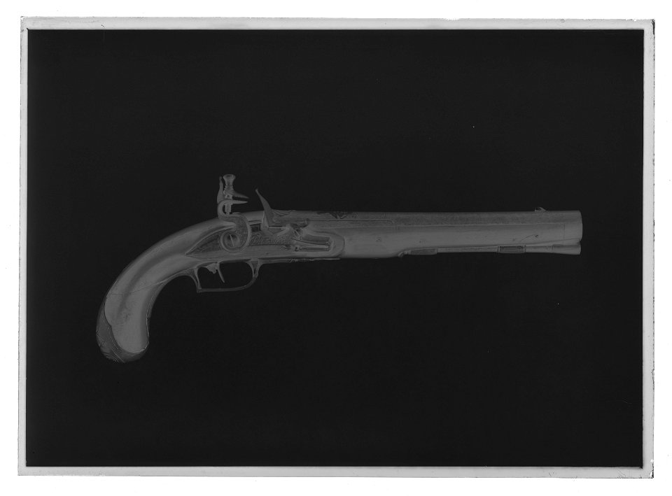 Flintlåspistol - Livrustkammaren - 18351-negative