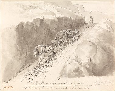 Johannes Flintoe - Laukebergbakken i Galdane - NG.K&H.B.06361 - National Museum of Art, Architecture and Design