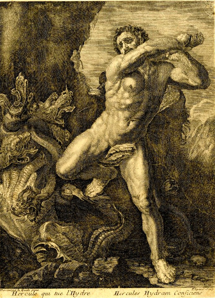 Flipart Jean-Charles - Reni- Hecule tuant l'hydre