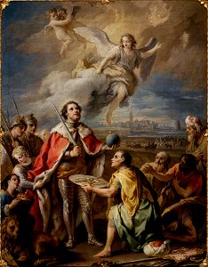 Flipart Charles-François - Rendición de Sevilla al rey San Fernando