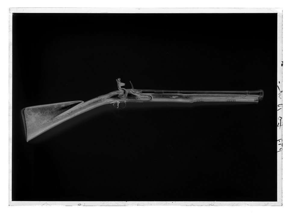 Flintlåsmuskedunder - Livrustkammaren - 26745-negative