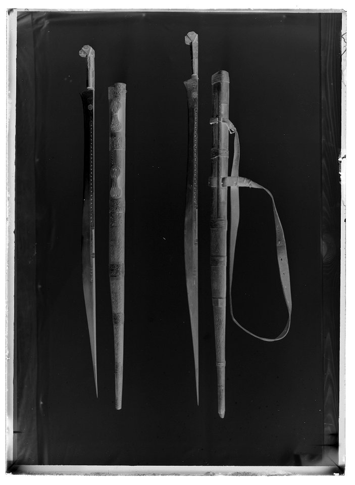 Flissa, Marocko, 1800-talets mitt (kabylvapen) - Livrustkammaren - 8913-negative