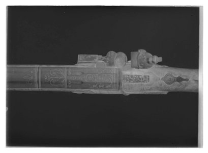 Flintlåsmuskedunder - Livrustkammaren - 61136-negative