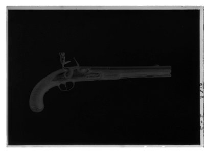 Flintlåspistol - Livrustkammaren - 1259-negative