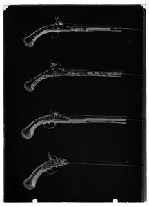Flintlåspistol - Livrustkammaren - 34544-negative