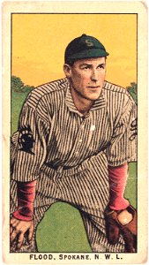 Flood, Spokane Team, baseball card portrait LCCN2008676961