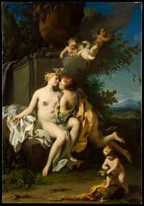 Flora and Zephyr - Jacopo Amigoni