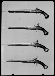 Flintlåspistol m-1738, NB ej avkortad, Jönköpings faktori - Livrustkammaren - 17424