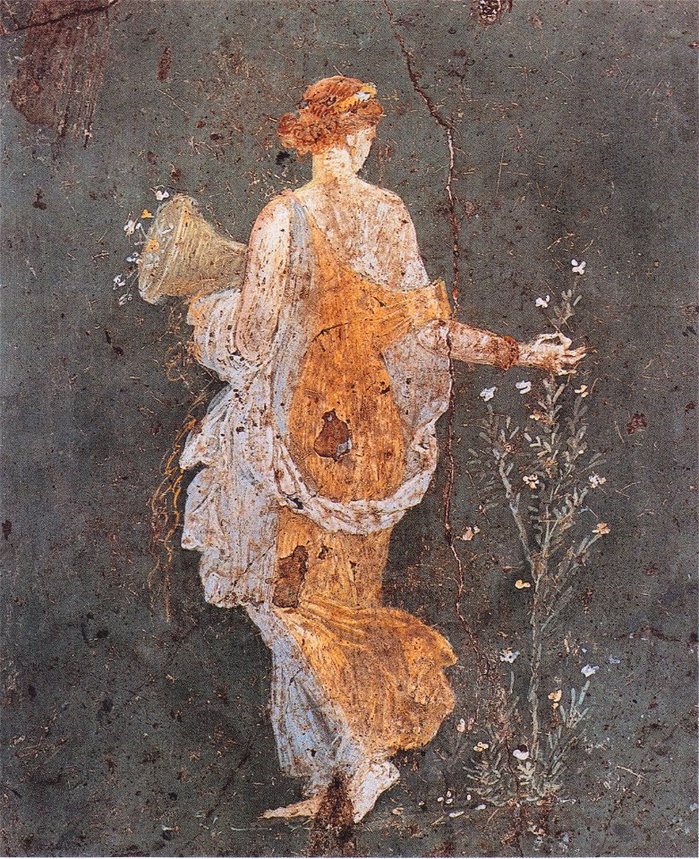 Flora mit dem Füllhorn
