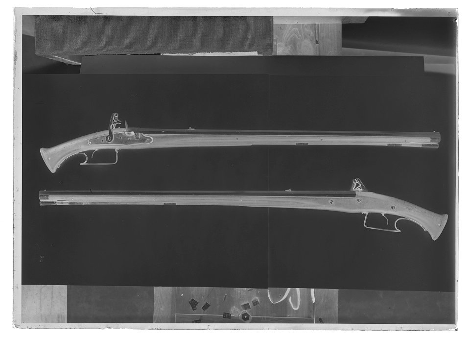 Flintlåspistol, Nederländerna ca 1640 - Livrustkammaren - 43367-negative