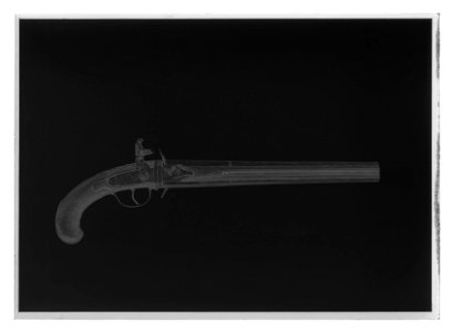 Flintlåswenderpistol - Livrustkammaren - 9646-negative