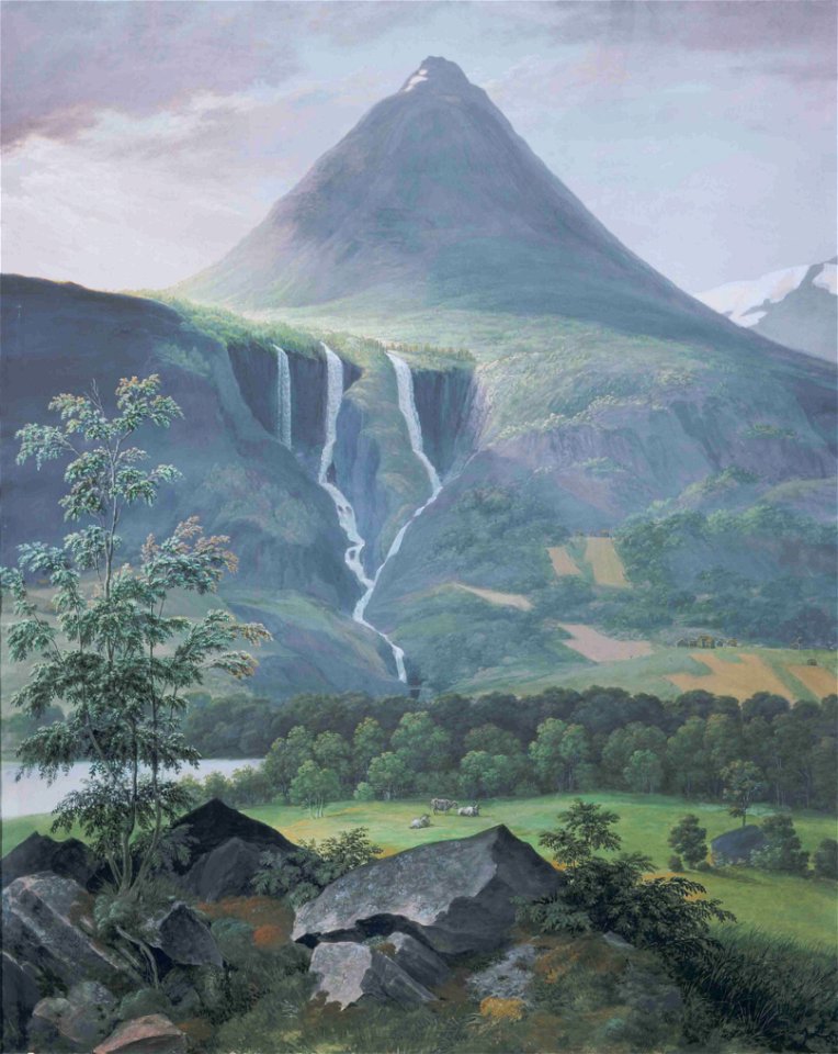 Johannes Flintoe - Myrhorn i Jostedal - 1834