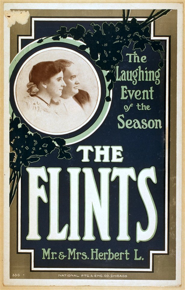 Flints, Mr. & Mrs. Herbert L. the laughing event of the season. LCCN2014635602