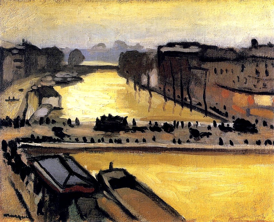 Flood in Paris Albert Marquet - circa 1910