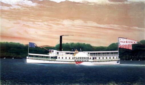 Florence (steamboat 1868) Bard painting