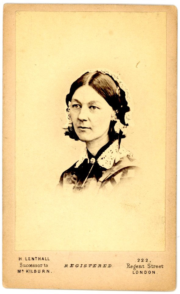 Florence Nightingale by H. Lenthall, c. 1856