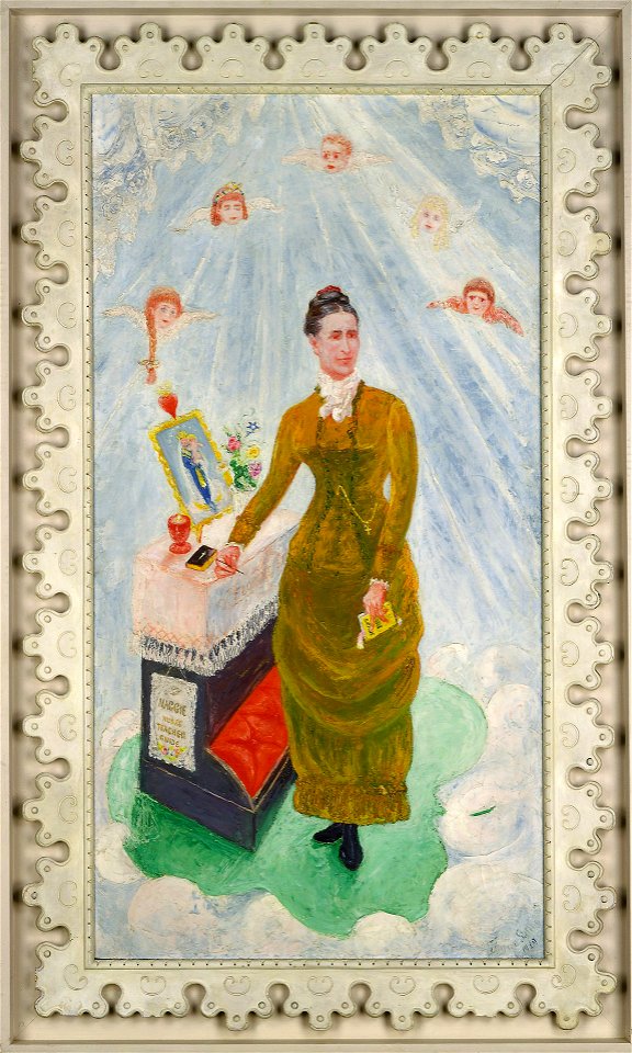 Florine Stettheimer - Portrait of Our Nurse, Margaret Burgess - 59.21 - Minneapolis Institute of Arts