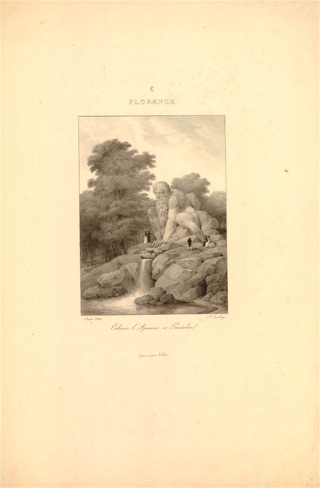 Florence - colosse l'Apenin au Pratolino (BM 1920,0420.92)