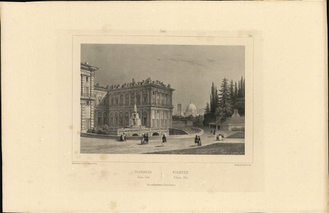 Florence Palais Pitti, objectnr A 57896
