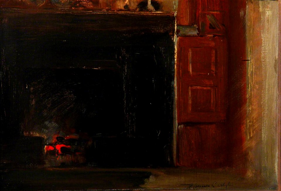 Florence Carlyle (1864-1923) - The Kitchen of the Arched House at Ecclefechan (Carlyle's Birthplace) - 263786 - National Trust