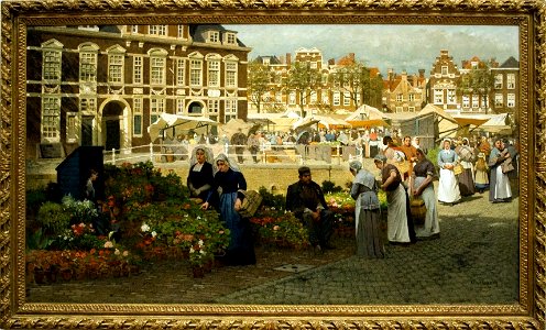 Flower Market in the Hague