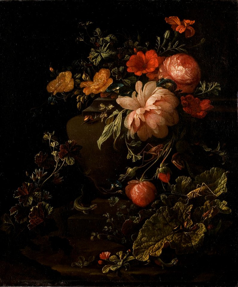 Flowers, Lizards and Insects (Elias van den Broeck) - Nationalmuseum - 18360