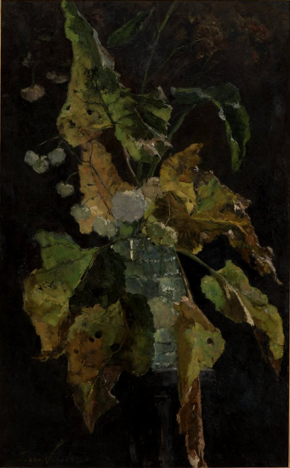Flowers and Leaves by Floris Verster Rijksmuseum Amsterdam SK-C-1773