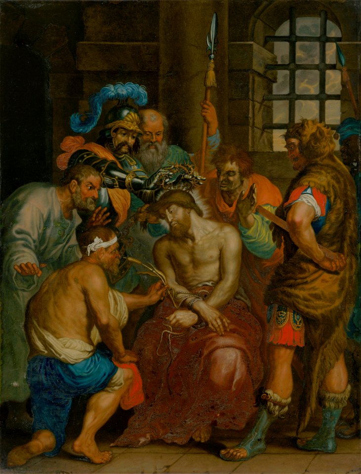 Flámsky maliar - The Crowning with Thorns - O 6296 - Slovak National Gallery
