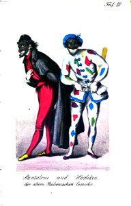 Flögel1862 03 Pantalone und Harlekin