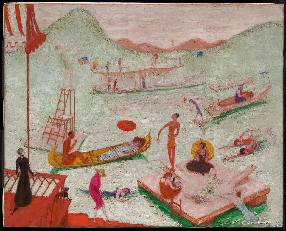 Florine Stettheimer - Lake Placid - 47.1541 - Museum of Fine Arts