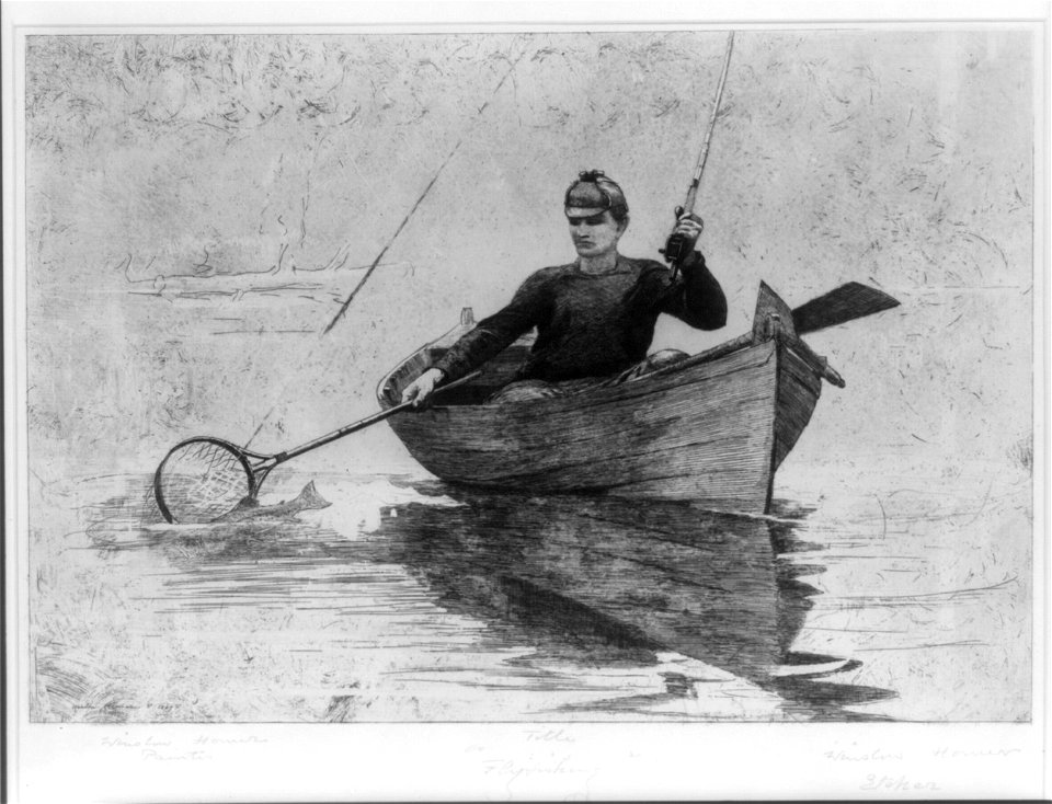 Flyfishing) - Winslow Homer LCCN98507378