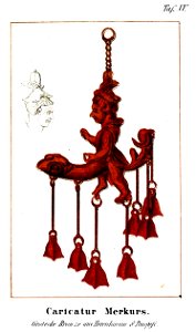 Flögel1862 15 Caricatur Merkurs