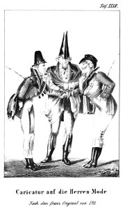 Flögel1862 32 Caricatur auf die Herren-Mode