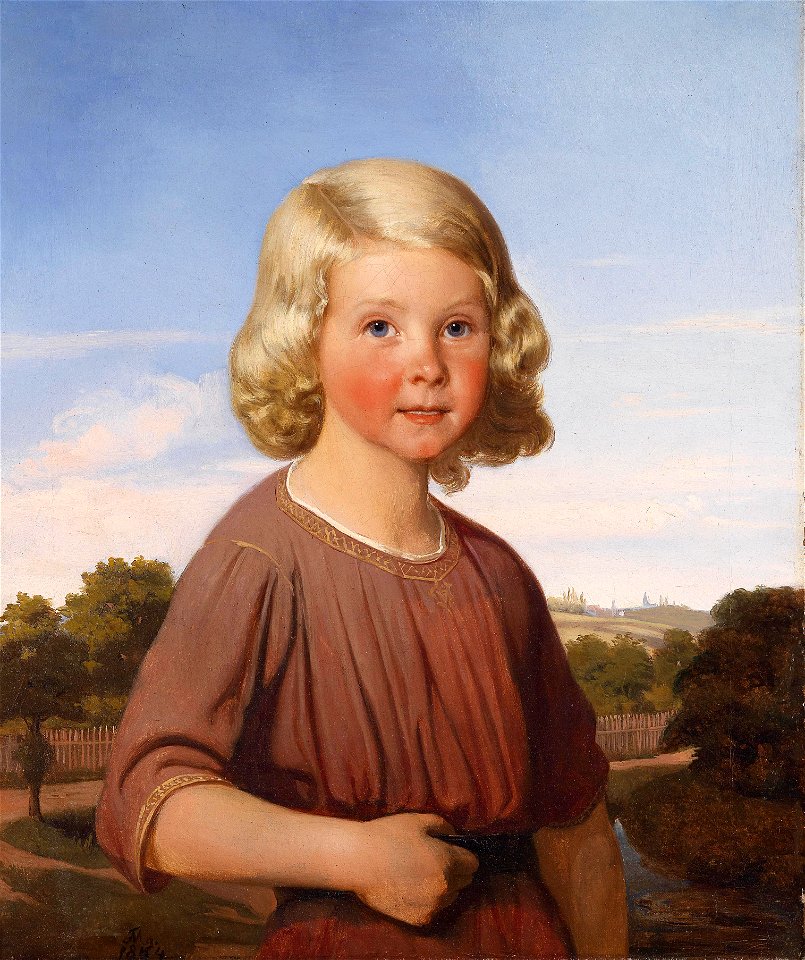 FM Knabenportrait 1844