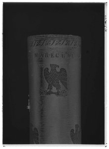 Fodral till fältmarskalksstav - Livrustkammaren - 44684-negative