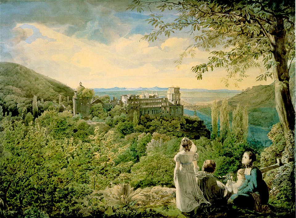 Heidelberger Schloss von Carl Philipp fohr