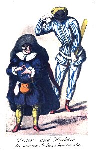Flögel1862 04 Doctor und Harlekin