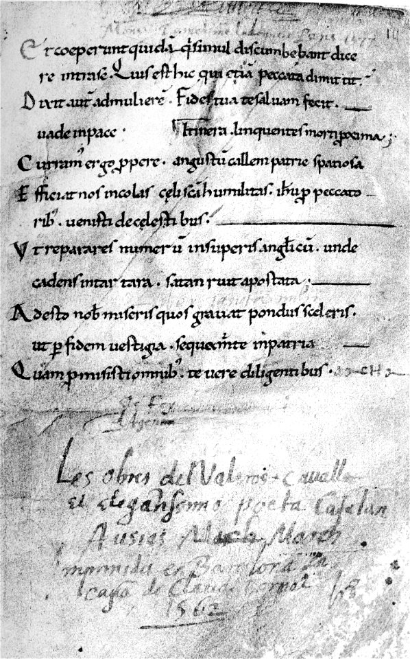 Fol 14 r Chanson de sainte Foy 29875